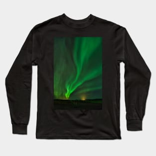 What's at the End of the Aurora? Long Sleeve T-Shirt